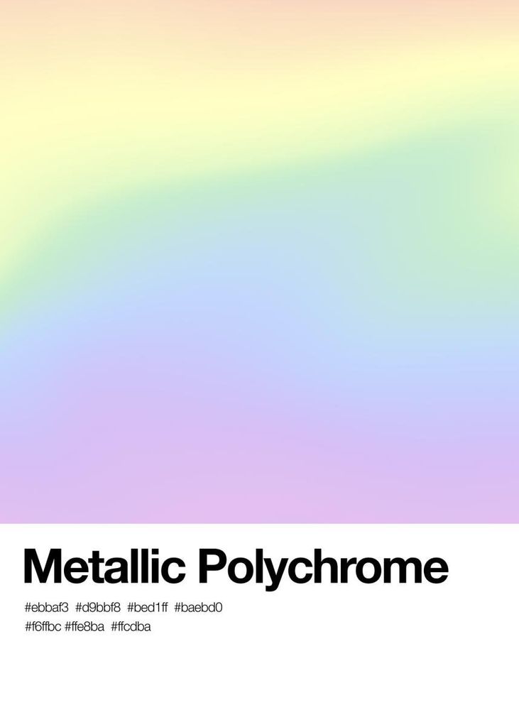 Poster - Metallic Polychrome 50x70 - Dear Sam