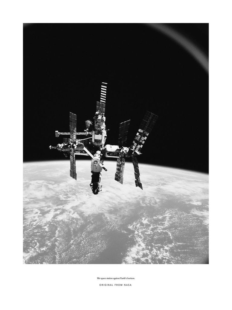 Plakat - Mir Space Station 30x40 - Dear Sam
