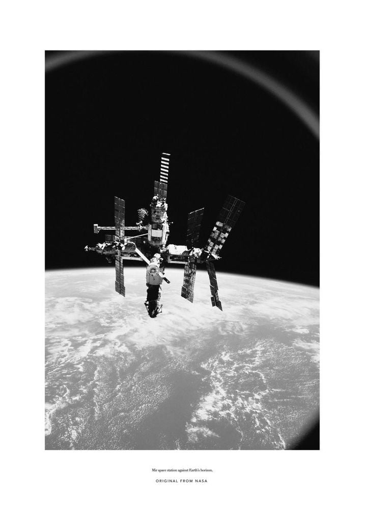 Plakat - Mir Space Station 70x100 - Dear Sam