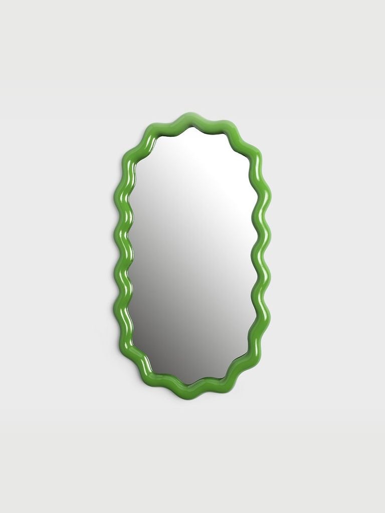 Mirror zigzag green