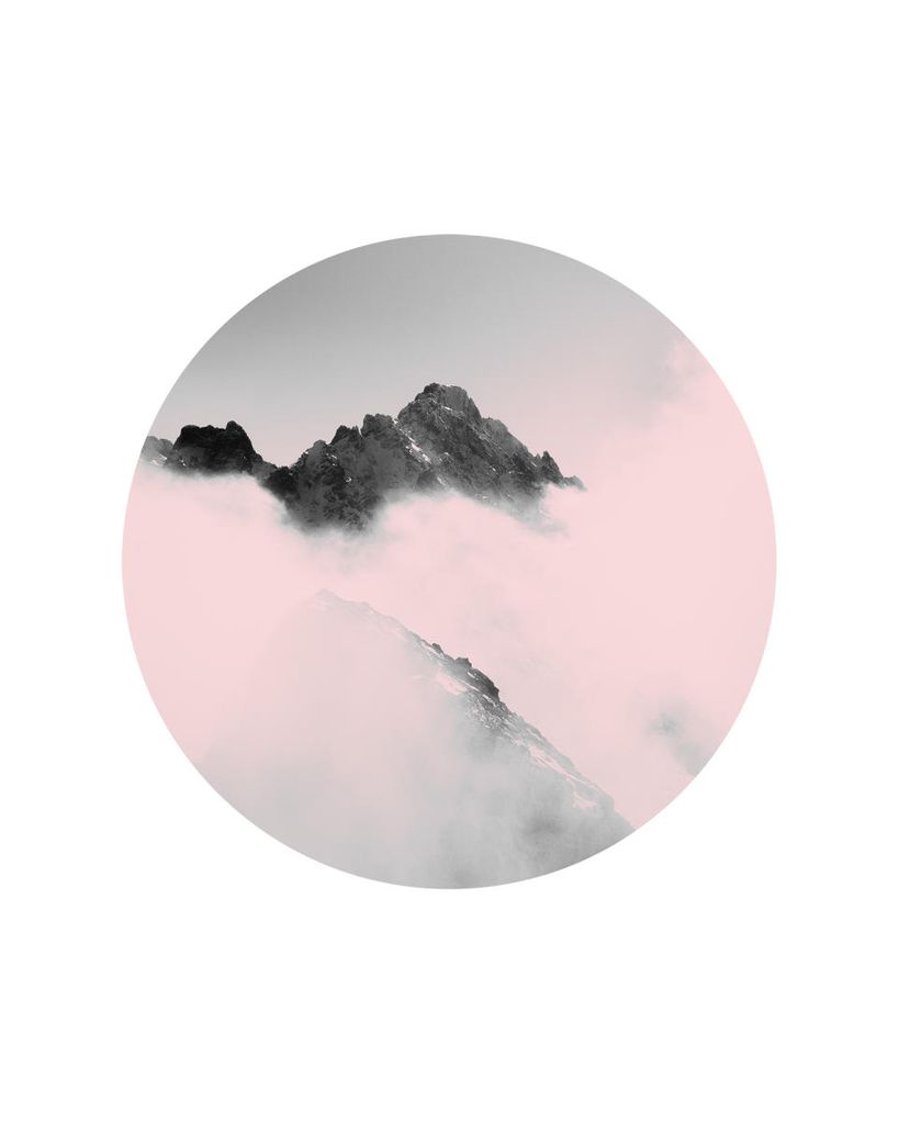 Poster - Misty Mountain Tops 40x50 - Dear Sam