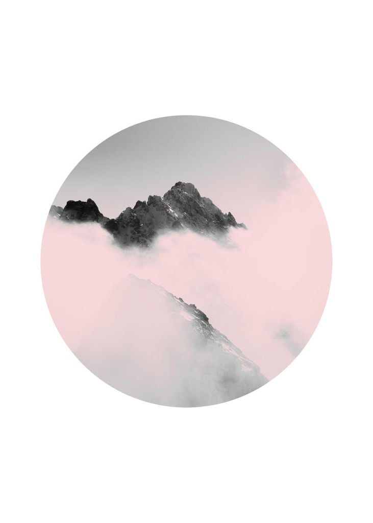 Poster - Misty Mountain Tops 50x70 - Dear Sam