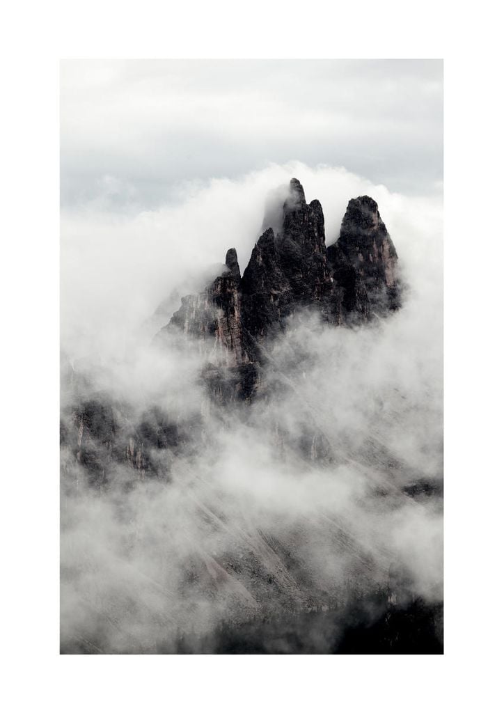 Poster - Mountain In The Clouds 21x30 - Dear Sam
