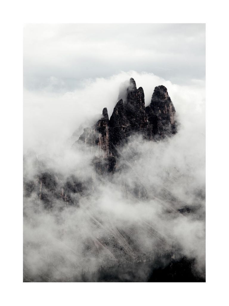 Poster - Mountain In The Clouds 30x40 - Dear Sam