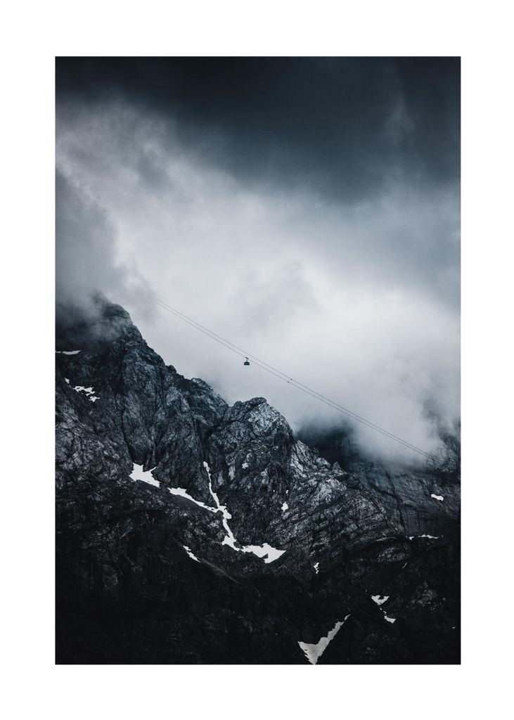 Poster - Mountain Lift 50x70 - Dear Sam