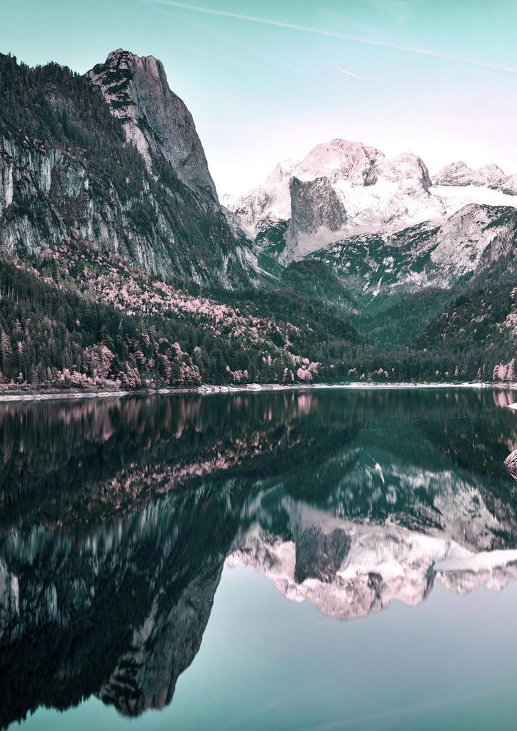 Poster - Mountain Reflection 21x30 - Dear Sam