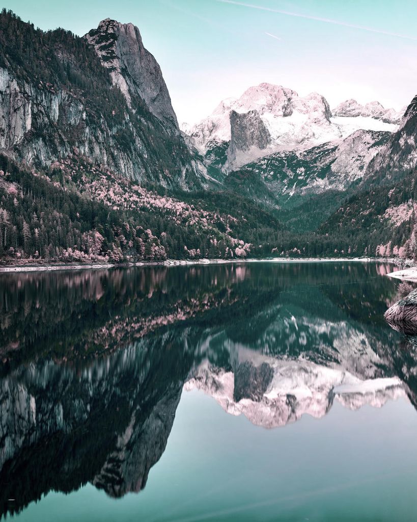 Poster - Mountain Reflection 40x50 - Dear Sam