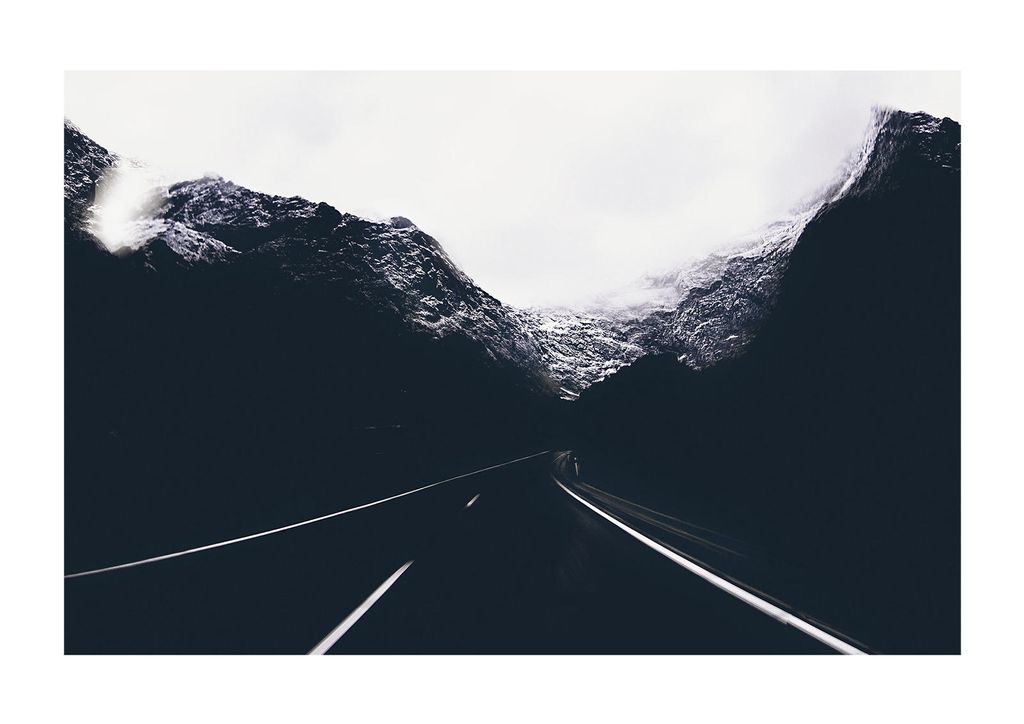 Poster - Mountain Road 30x21 - Dear Sam
