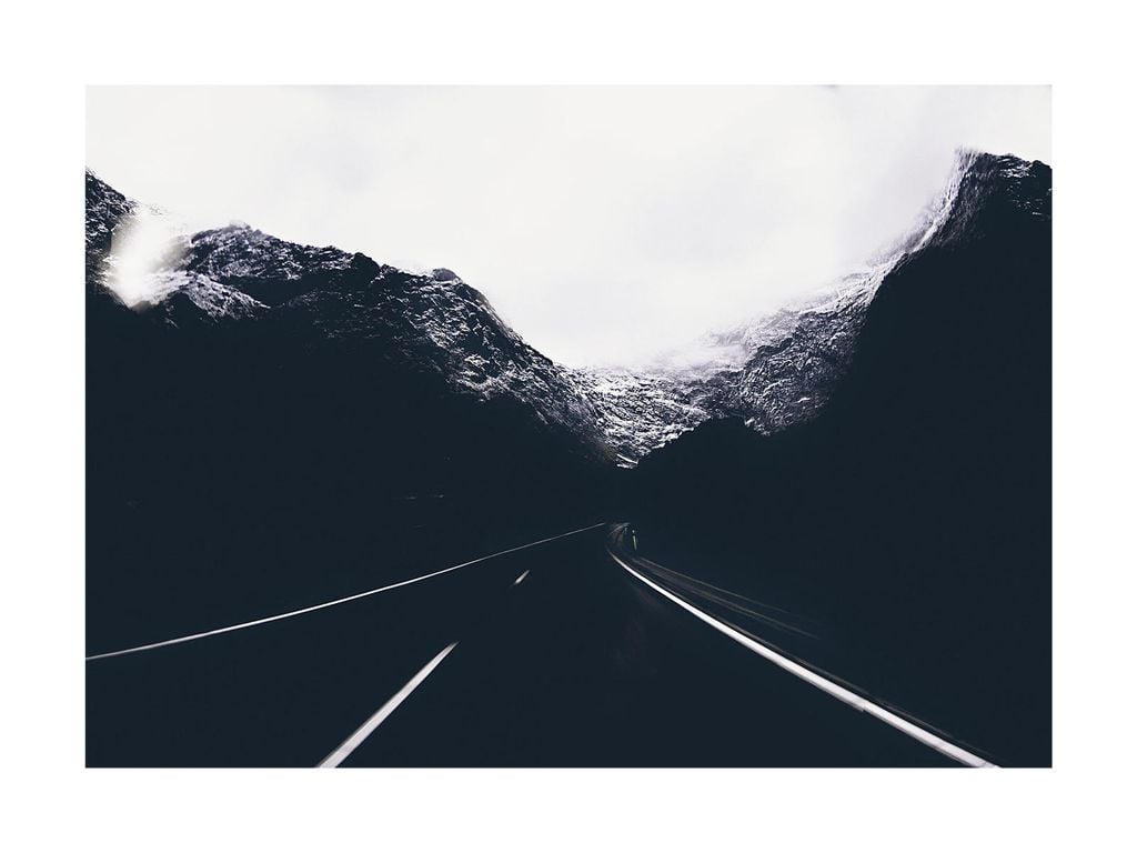 Poster - Mountain Road 40x30 - Dear Sam