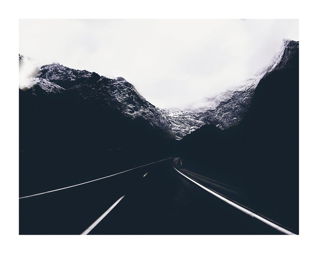 Poster - Mountain Road 50x40 - Dear Sam