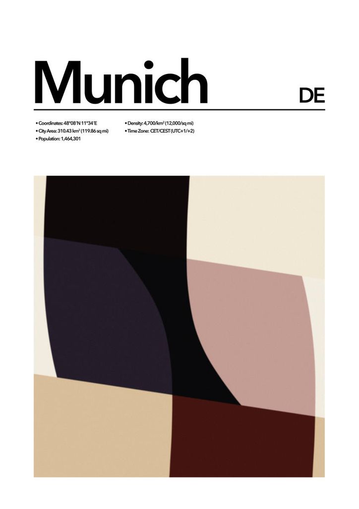 Poster - Munich Abstract 21x30 - Dear Sam