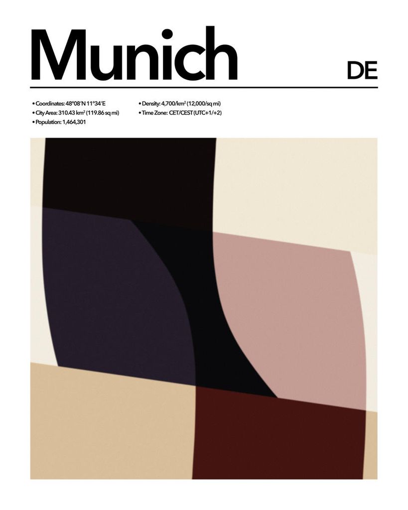 Poster - Munich Abstract 40x50 - Dear Sam