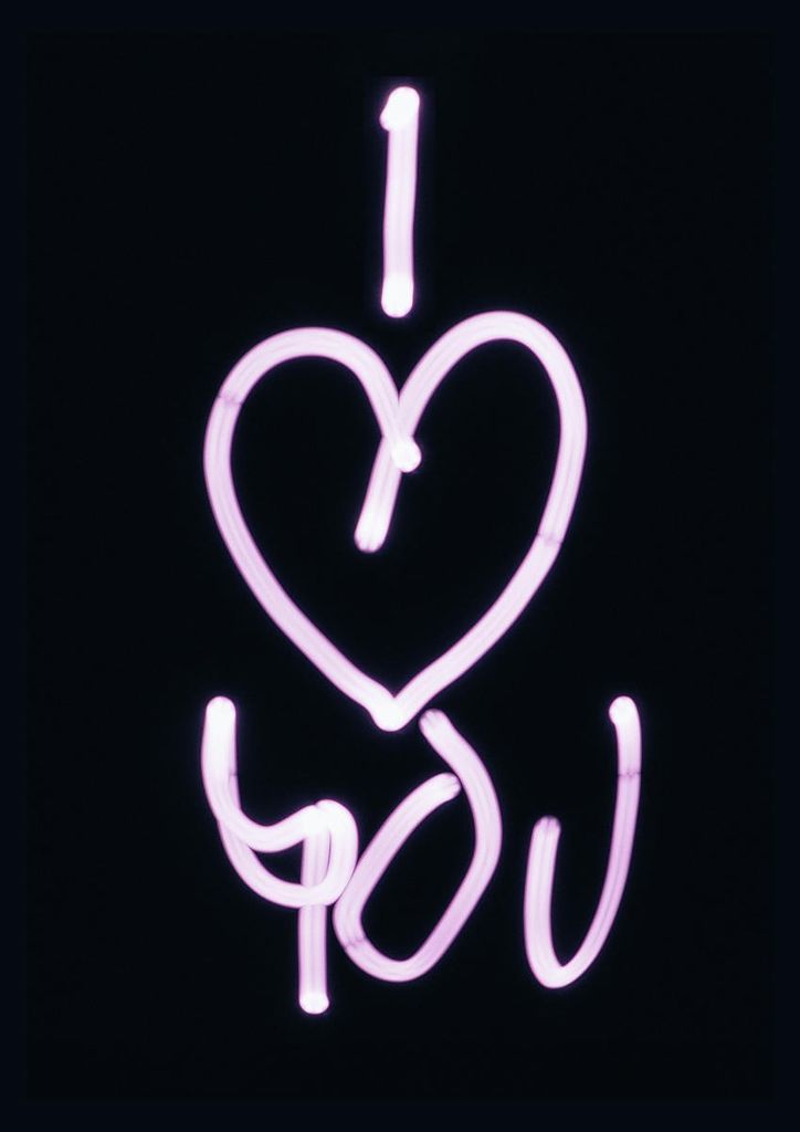 Poster - Neon Love 21x30 - Dear Sam