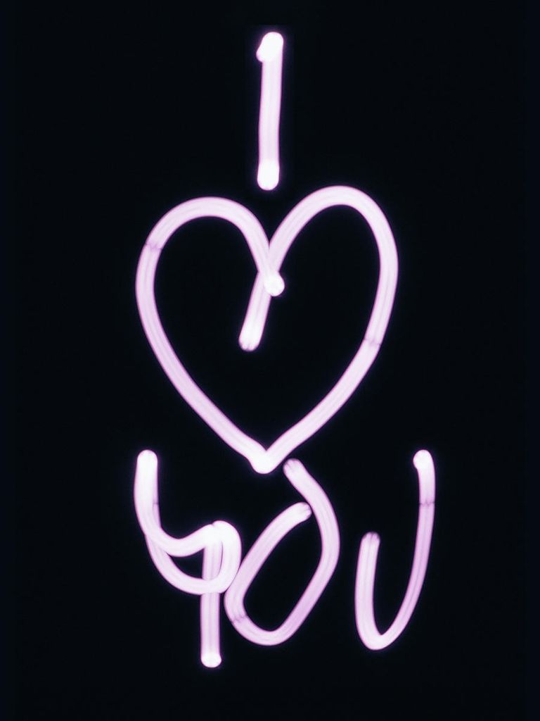 Poster - Neon Love 30x40 - Dear Sam