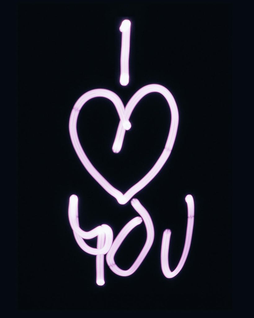 Poster - Neon Love 40x50 - Dear Sam