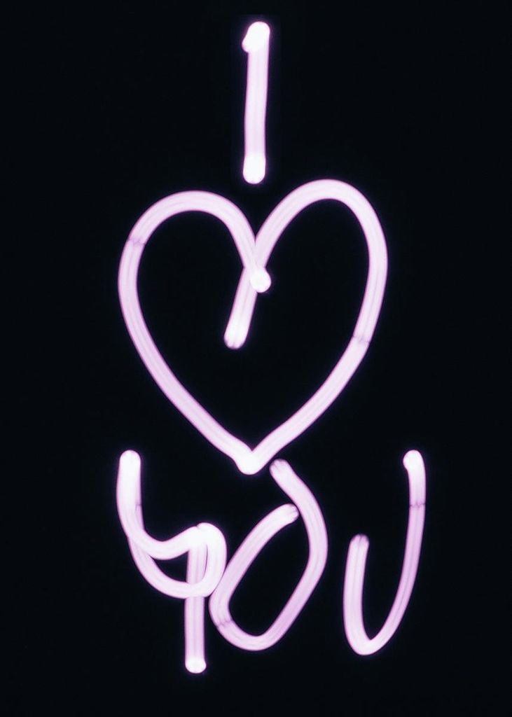 Poster - Neon Love 50x70 - Dear Sam