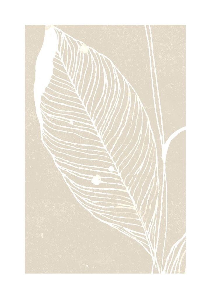Poster - Neutral Plant 1 21x30 - Dear Sam