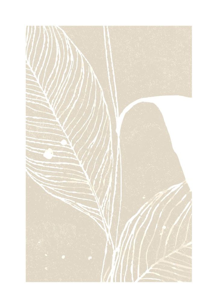 Poster - Neutral Plant 2 21x30 - Dear Sam