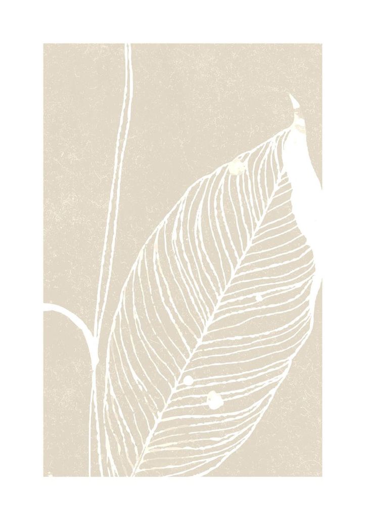 Poster - Neutral Plant 3 21x30 - Dear Sam