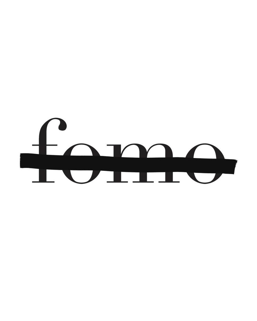 Plakat - NO_FOMO 40x50 - Dear Sam