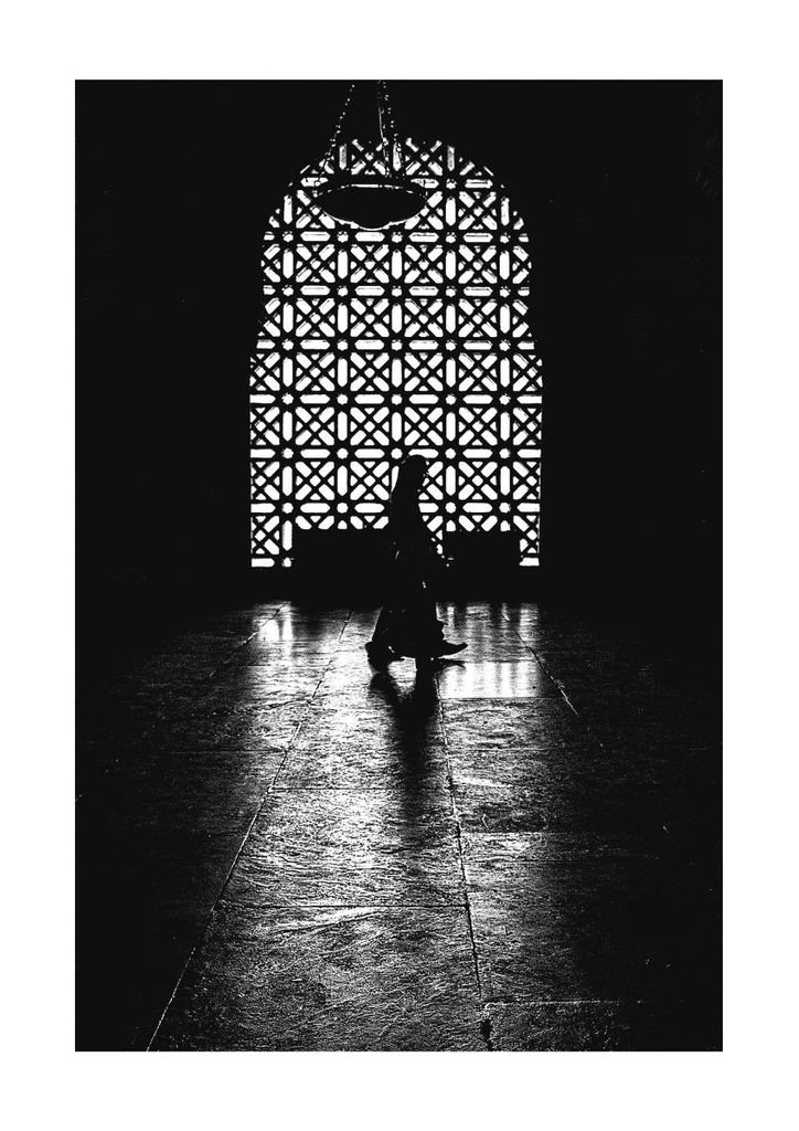 Poster - Nun Walking In Light 21x30 - Dear Sam