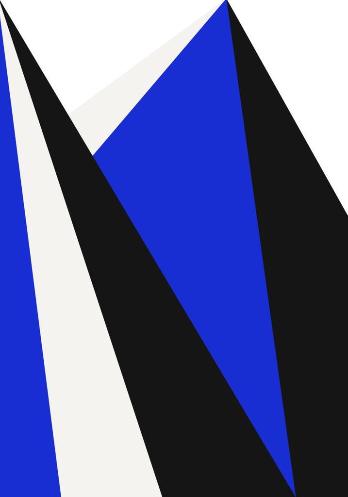 Poster - Ocean Waves Shapes 70x100 - Dear Sam