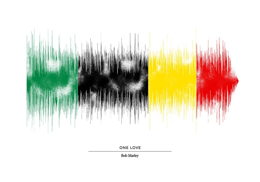 Poster - One Love 100x70 - Dear Sam