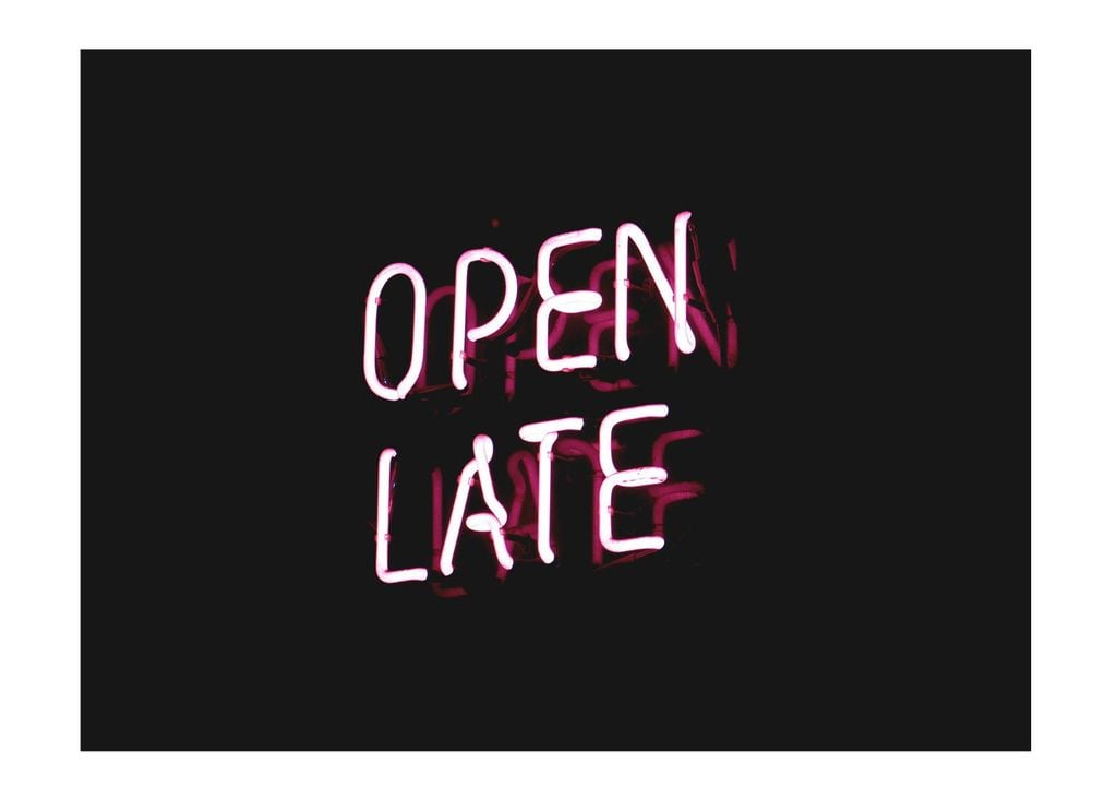 Poster - Open Late 70x50 - Dear Sam