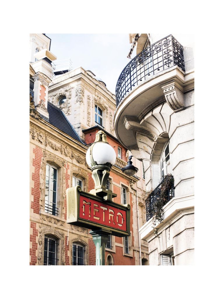 Poster - Paris Metro 30x40 - Dear Sam