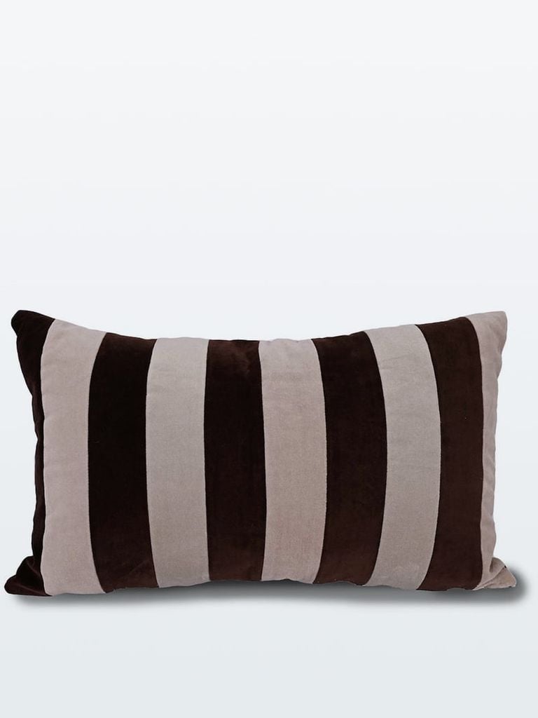 Pillow Pathi L Striped Black