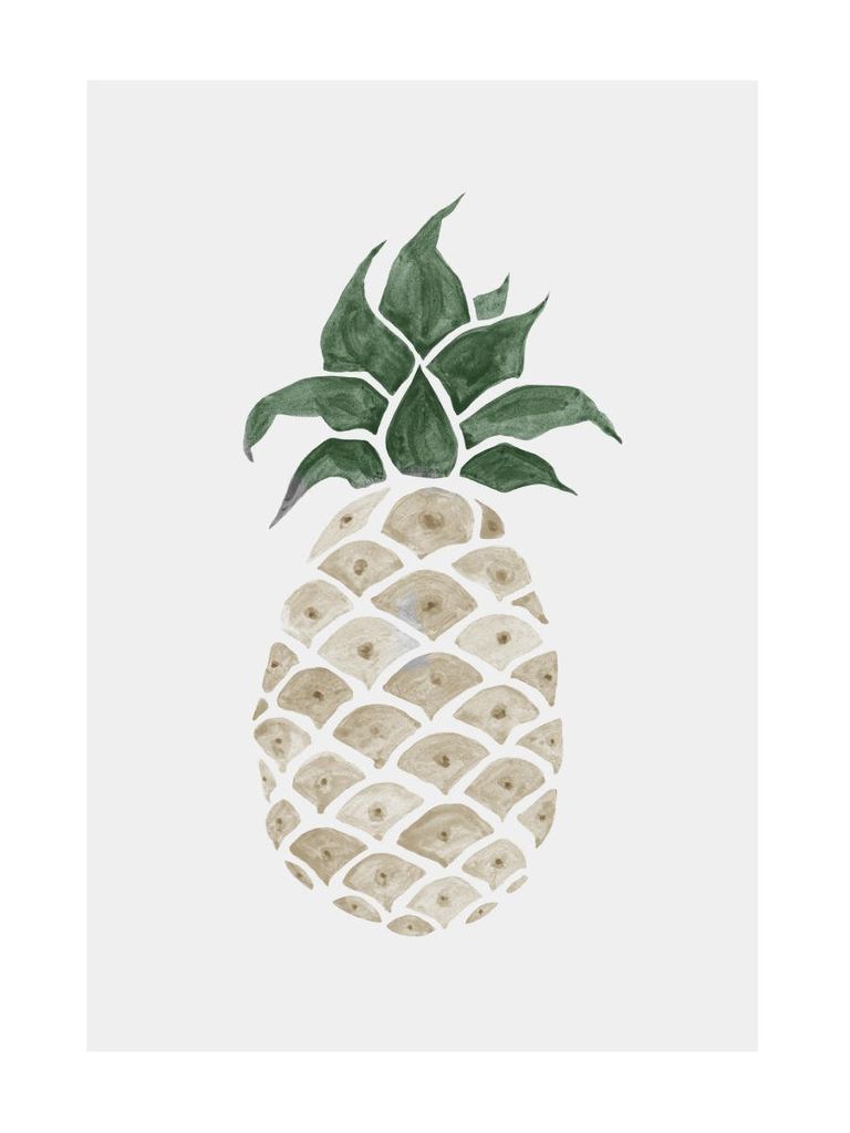 Poster - Pineapple 30x40 - Dear Sam