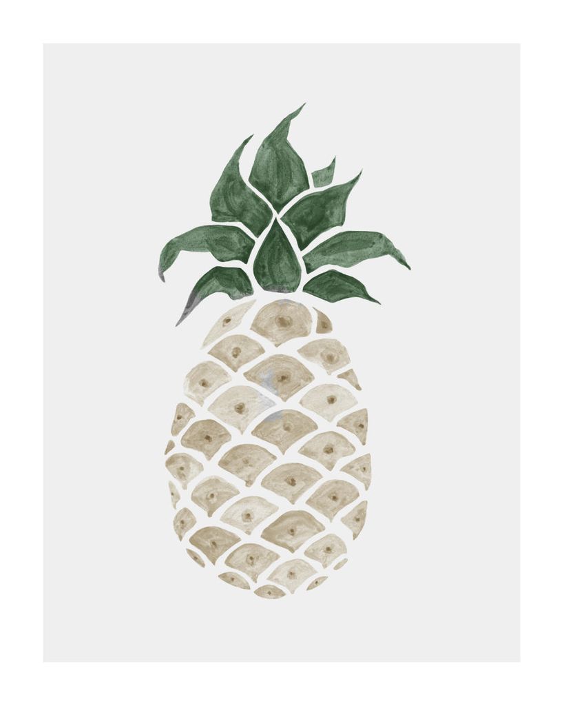 Poster - Pineapple 40x50 - Dear Sam