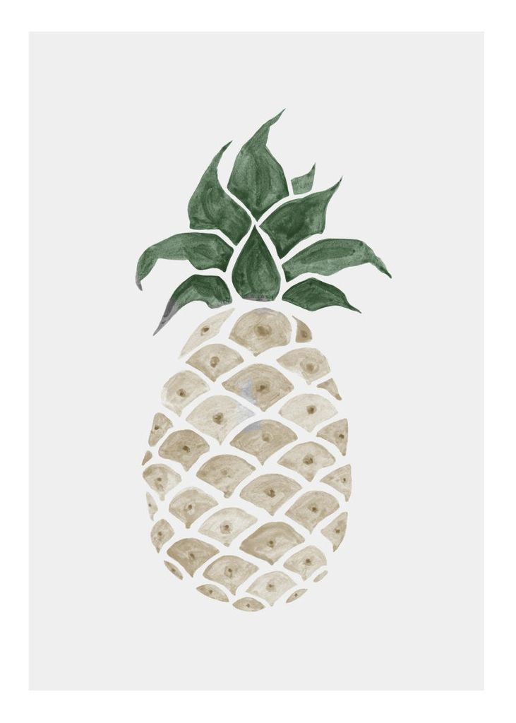 Poster - Pineapple 50x70 - Dear Sam