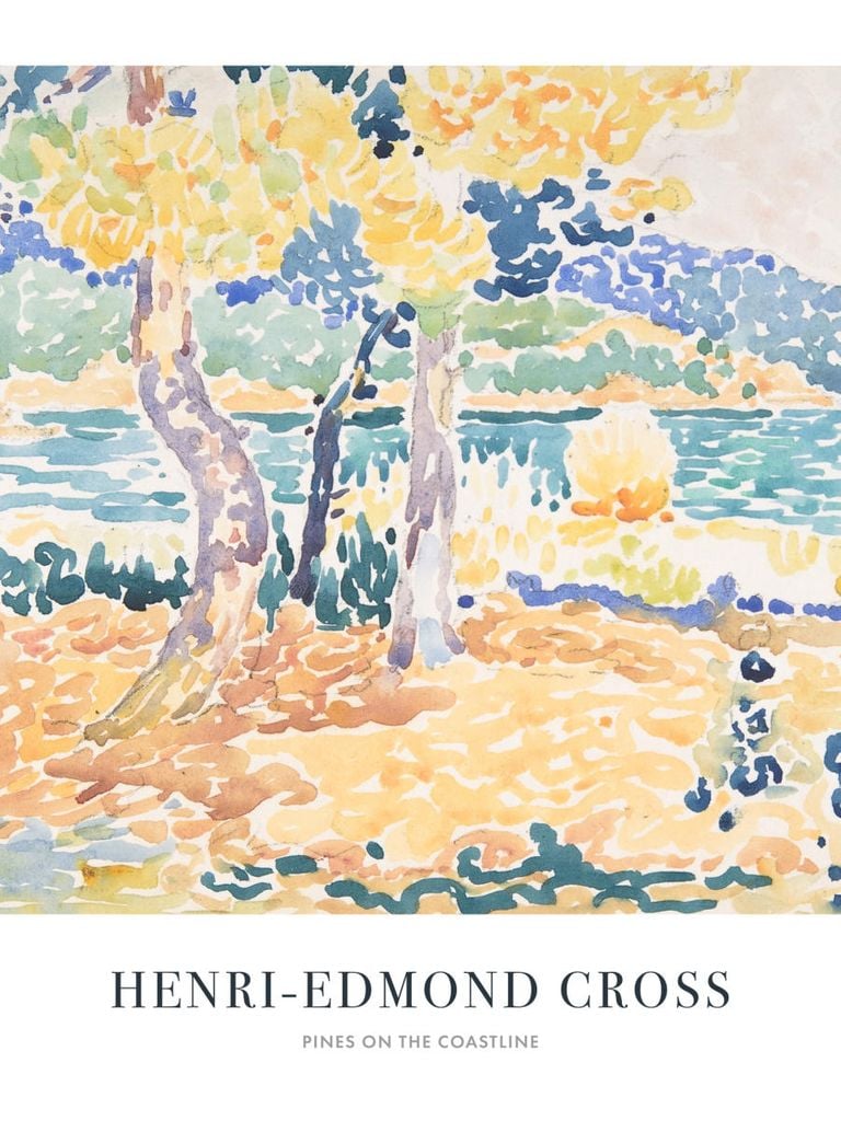 Poster - Pines On The Coastline 30x40 - Dear Sam