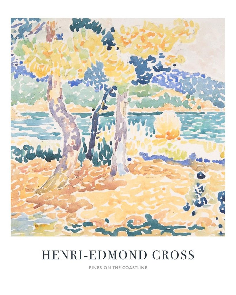 Poster - Pines On The Coastline 40x50 - Dear Sam