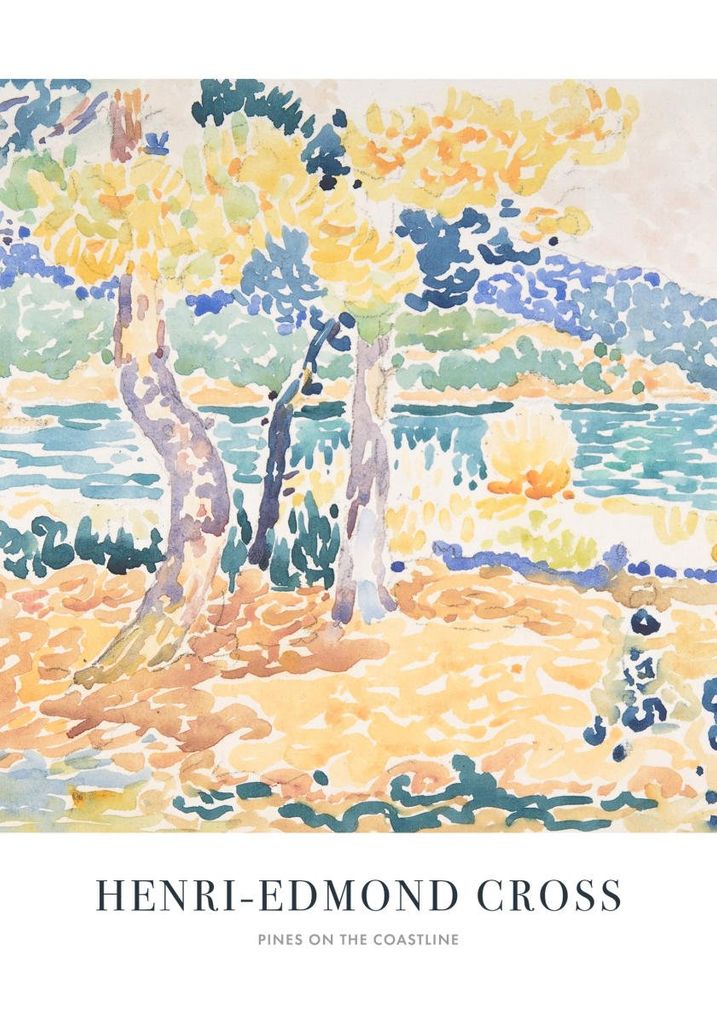 Poster - Pines On The Coastline 70x100 - Dear Sam