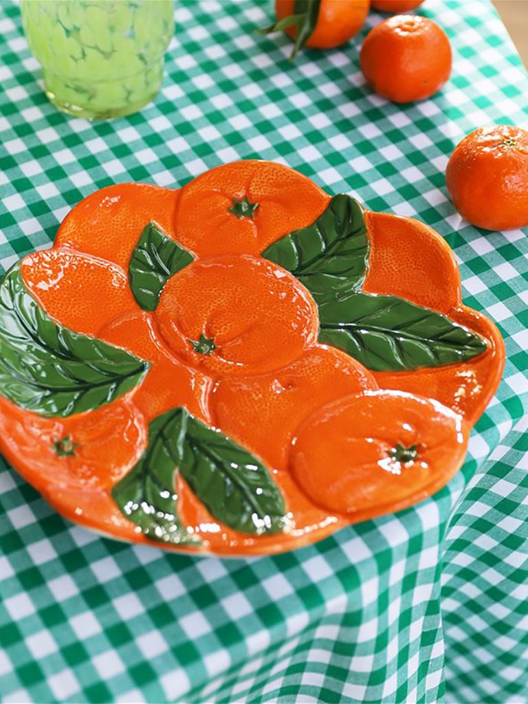 Plate Orange