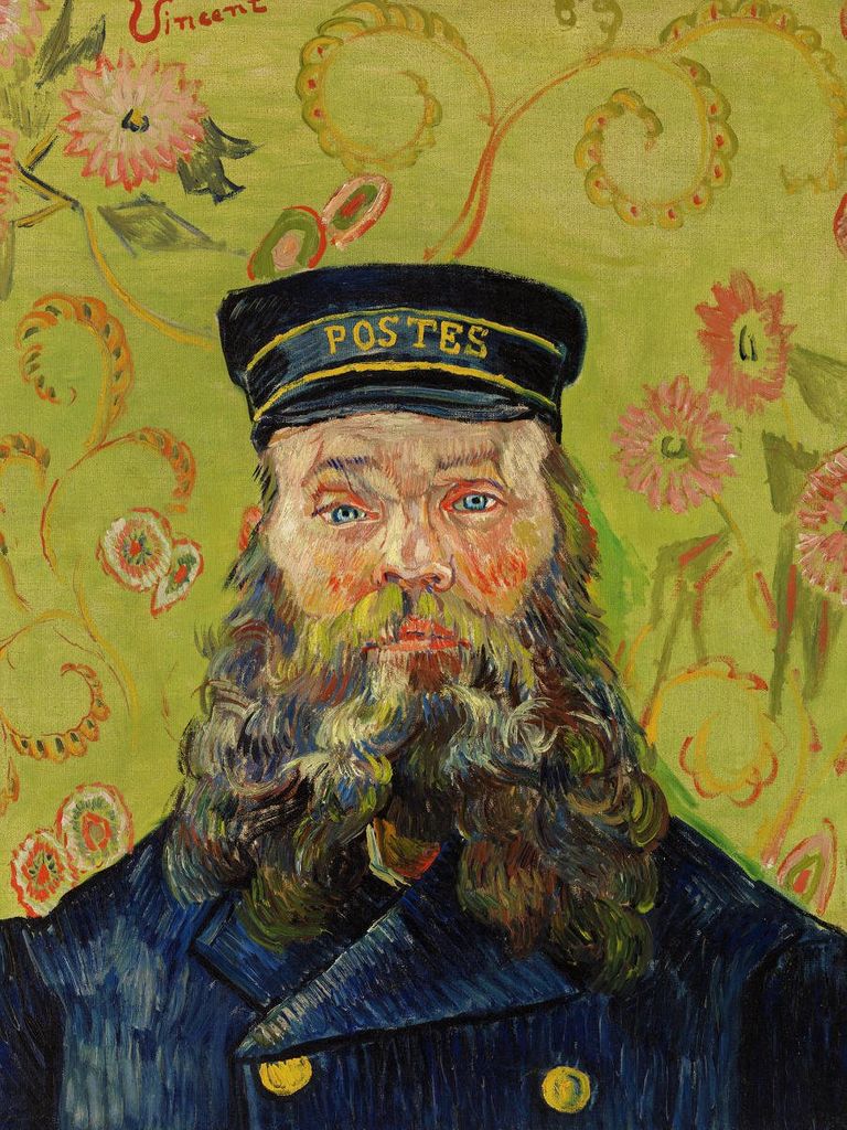 Plakat - Portrait Of Joseph Roulin By Van Gogh 30x40 - Dear Sam