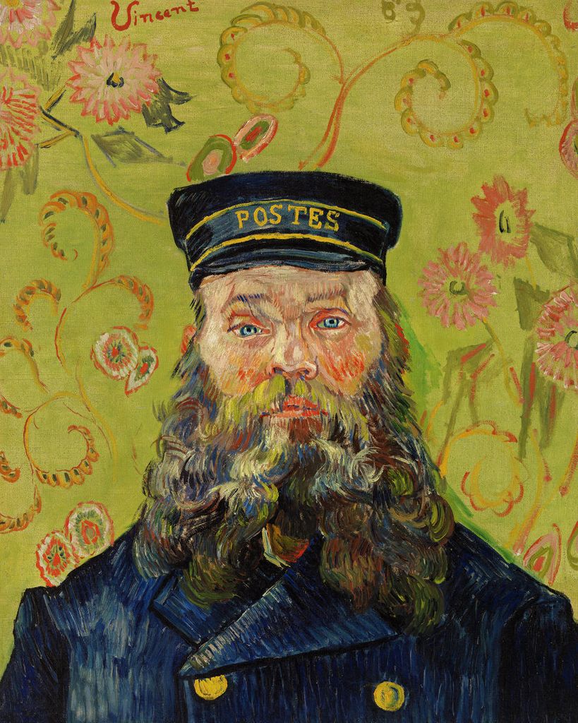 Plakat - Portrait Of Joseph Roulin By Van Gogh 40x50 - Dear Sam
