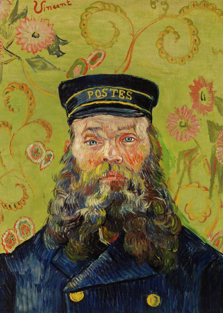 Plakat - Portrait Of Joseph Roulin By Van Gogh 50x70 - Dear Sam