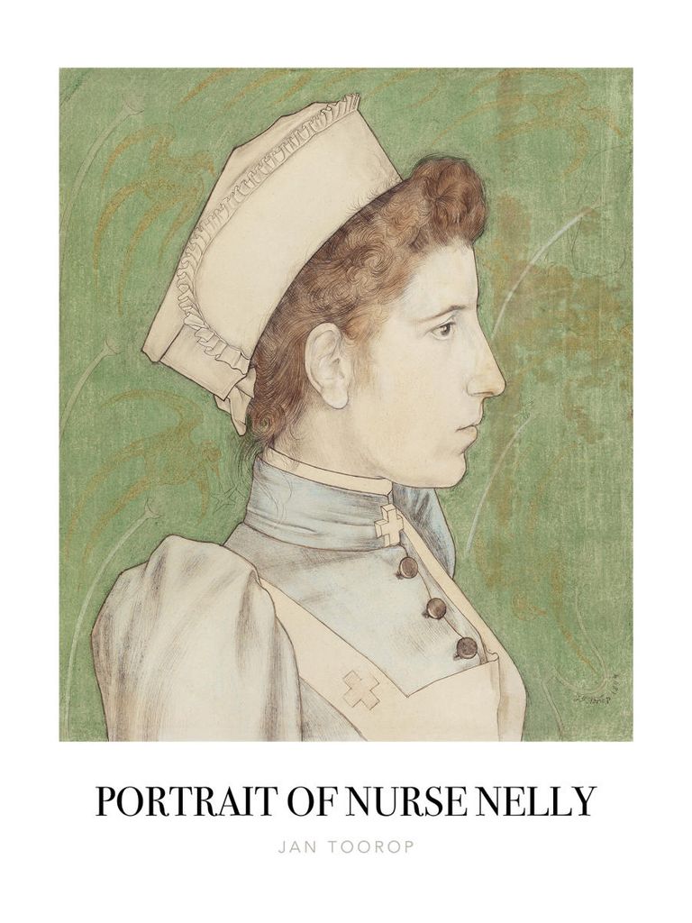 Poster - Portrait Of Nurse Nelly 30x40 - Dear Sam