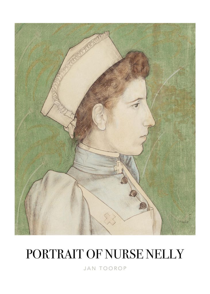 Poster - Portrait Of Nurse Nelly 50x70 - Dear Sam