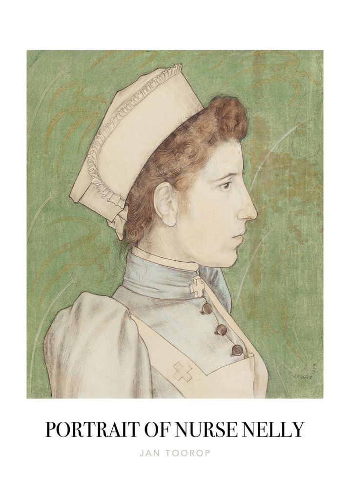 Poster - Portrait Of Nurse Nelly 70x100 - Dear Sam