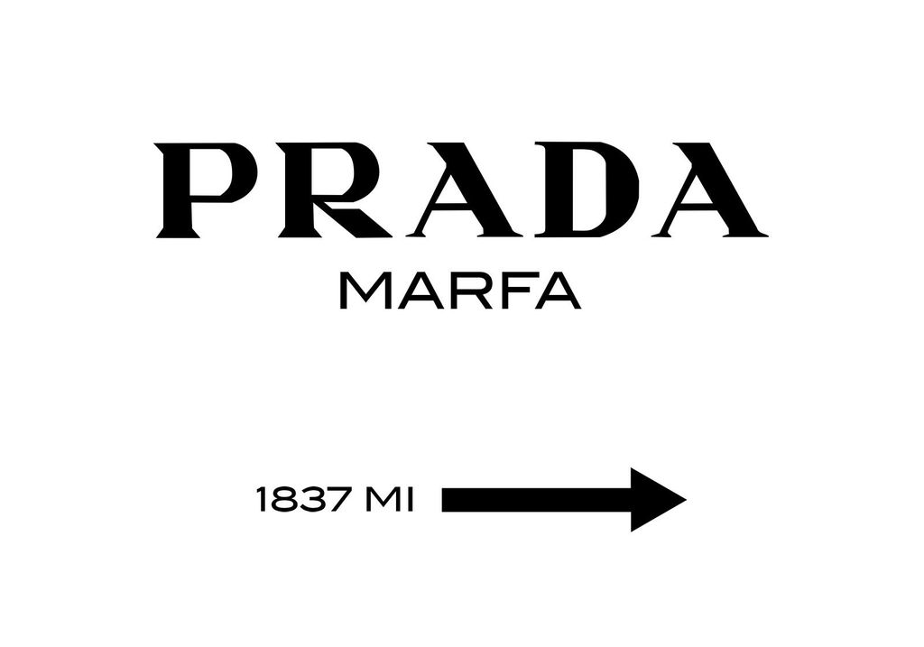 Poster - Prada 100x70 - Dear Sam