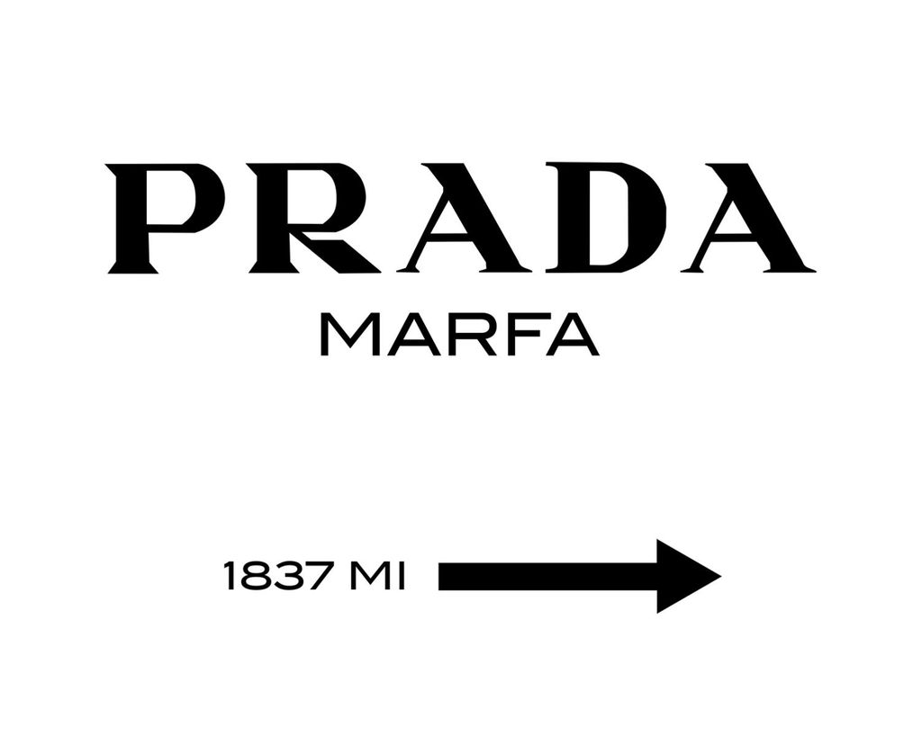 Poster - Prada 50x40 - Dear Sam