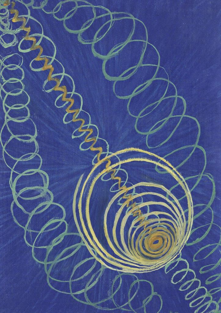 Poster - Primordial Chaos No 16 By Hilma Af Klint 21x30 - Dear Sam