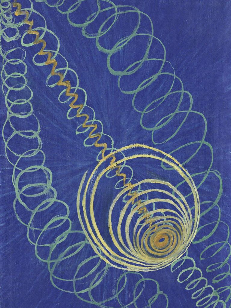 Poster - Primordial Chaos No 16 By Hilma Af Klint 30x40 - Dear Sam