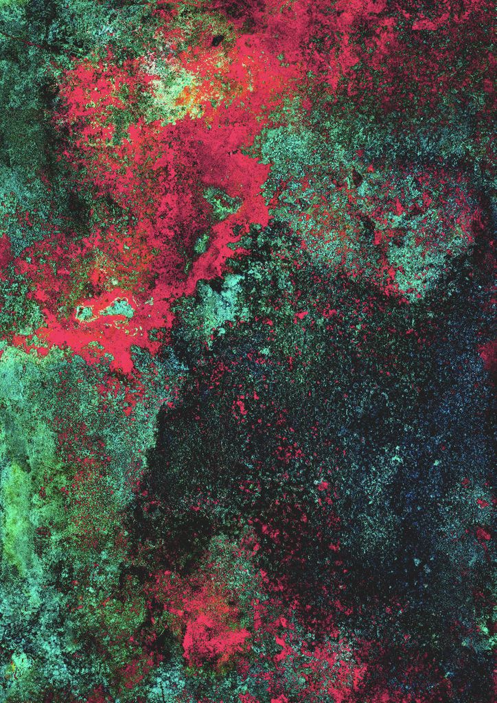 Poster - Psychedelic Rust 21x30 - Dear Sam