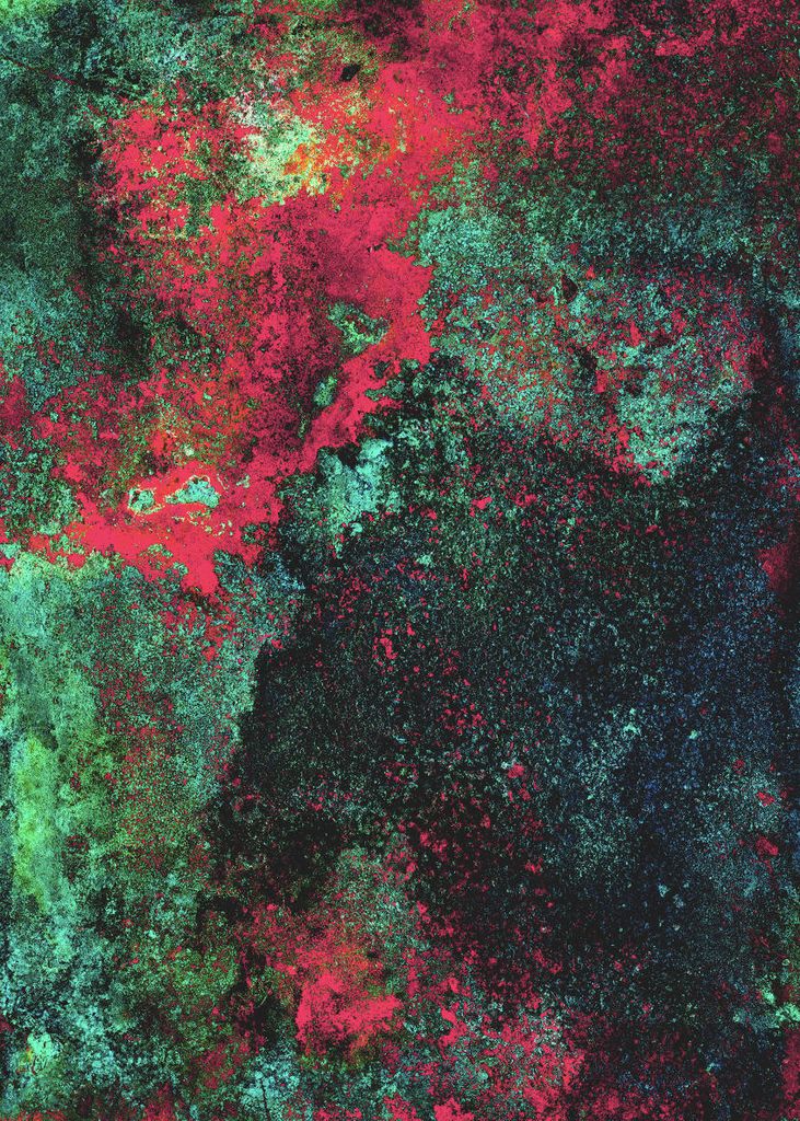 Poster - Psychedelic Rust 50x70 - Dear Sam