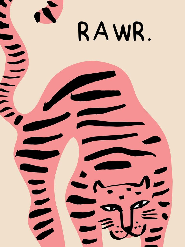 Poster - Rawr 30x40 - Dear Sam